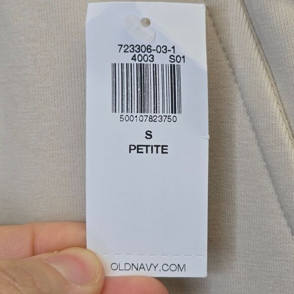 NWT Old Navy Active Womens S Petite High Rise Dynamic Fleece Wide Leg Pants - Picture 14 of 14